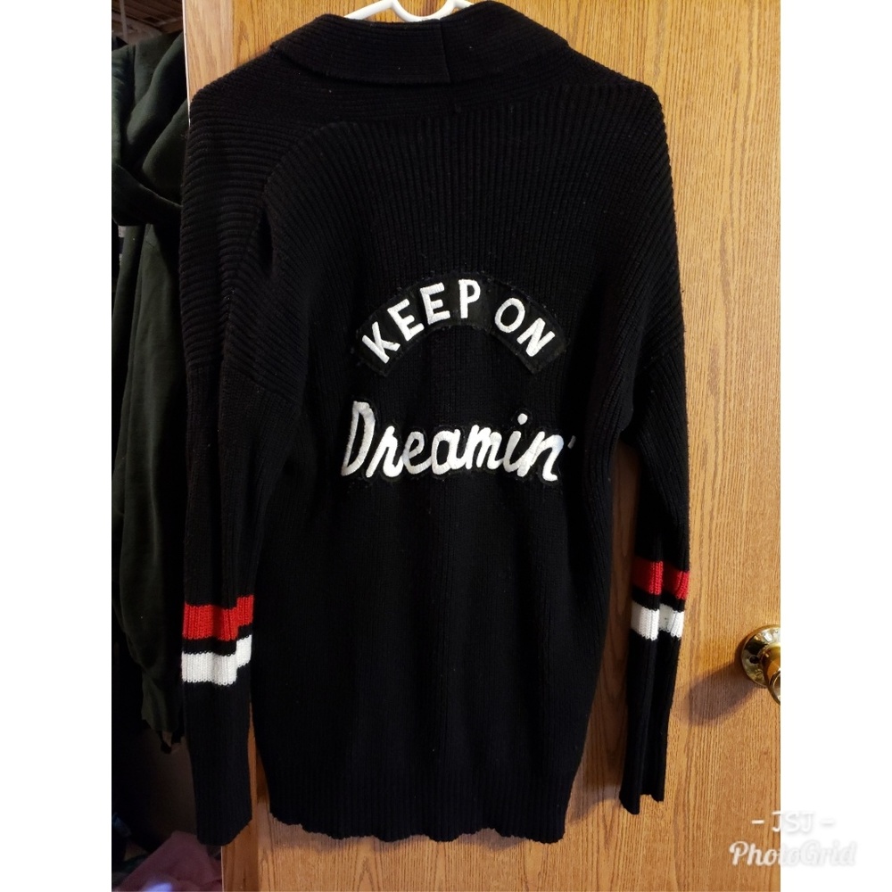 American Eagle cardigan prep preppy M sweater